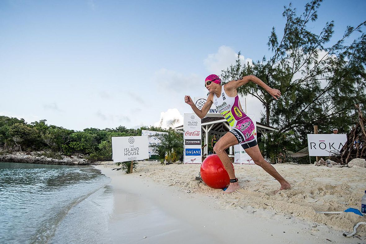Leanda Cave: Die Hawaii-Siegerin von 2012 eröffnete die Premiere des Island House Triathlon
