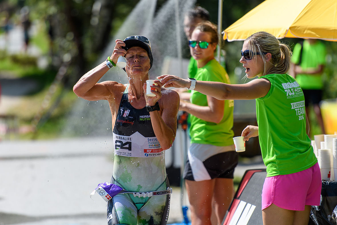Für Tine Holst ist das Rennen schon mal ein Vorgeschmack auf den Ironman Hawaii